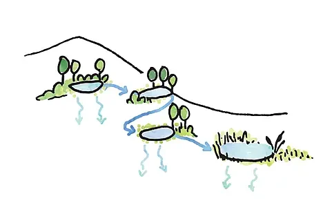ponds-in-landscape