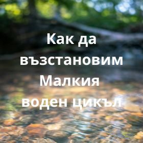 как да възстановим малкия воден цикъл